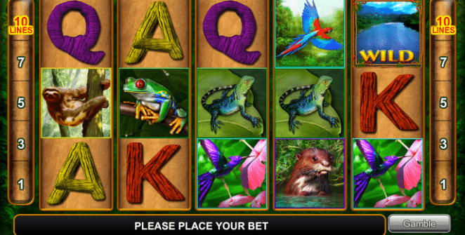 Jocul de cazino online Amazing Amazonia gratuit