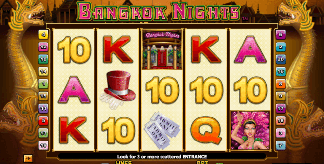 Bangkok Nights gratis este un joc ca la aparate online