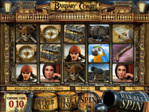 Barbary Coast gratis este un joc ca la aparate online