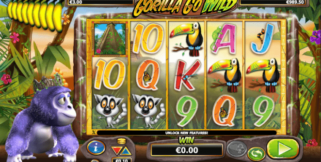 Jocul de cazino online Gorilla Go Wild este gratuit