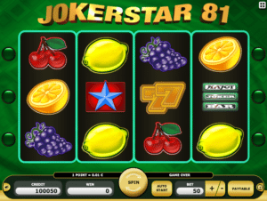 Jokerstar 81 gratis joc ca la aparate online