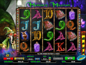 Merlins Millions gratis este un joc ca la aparate online