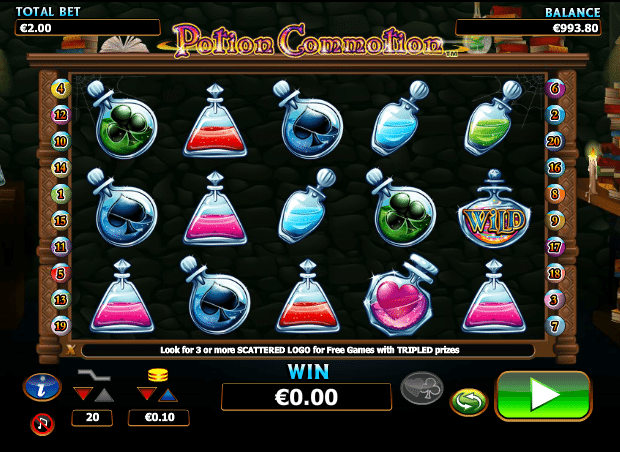 Jocul de cazino online Potion Commotion gratuit