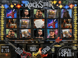 Rock Star gratis este un joc ca la aparate online