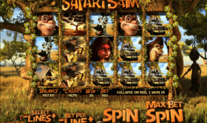 Jocul de cazino online Safari Sam este gratuit