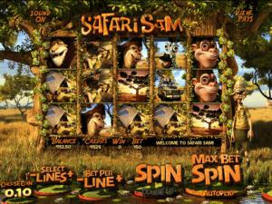 Jocul de cazino online Safari Sam este gratuit