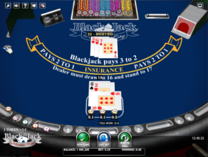 Joaca gratis pacanele BlackJack Atlantic City iSoft online