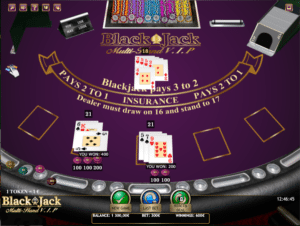 Black Jack Multihand VIP gratis joc ca la aparate online