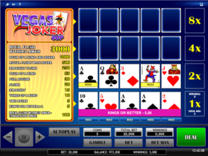 Jocuri Pacanele Joker Vegas 4UP Online Gratis