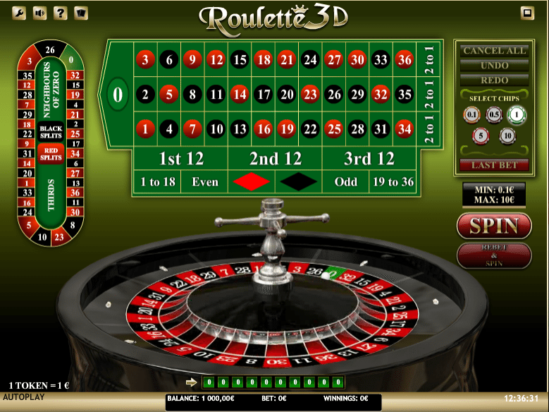 Jocul de cazino online Roulette 3D iSoft gratuit
