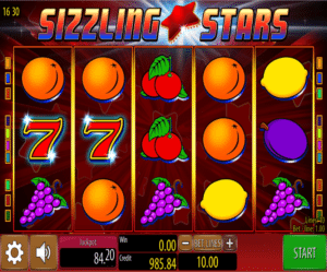 Jocul de cazino online Sizzling Stars gratuit