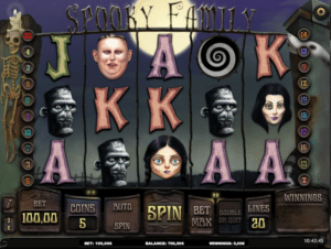 Jocuri Pacanele Spooky Family Online Gratis