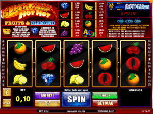 Jocul de cazino online Super Fast Hot Hot gratuit