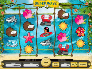 Jocul de cazino online Super Wave 34 gratuit