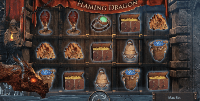 Joaca gratis pacanele Flaming Dragon online