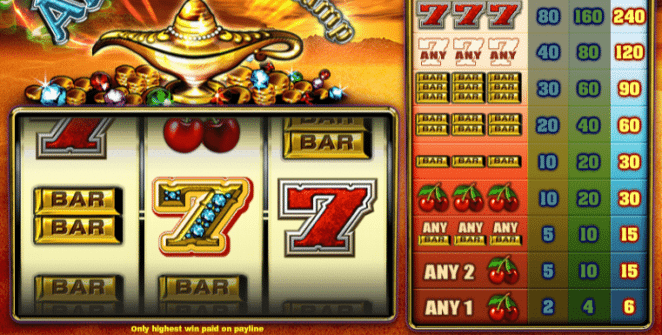 Jocul de cazino online Aladdins Lamp TH gratuit
