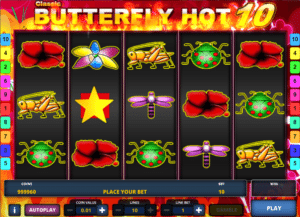 Joaca gratis pacanele Butterfly Hot 10 online