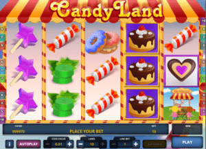 Jocuri Pacanele Candy Land Online Gratis