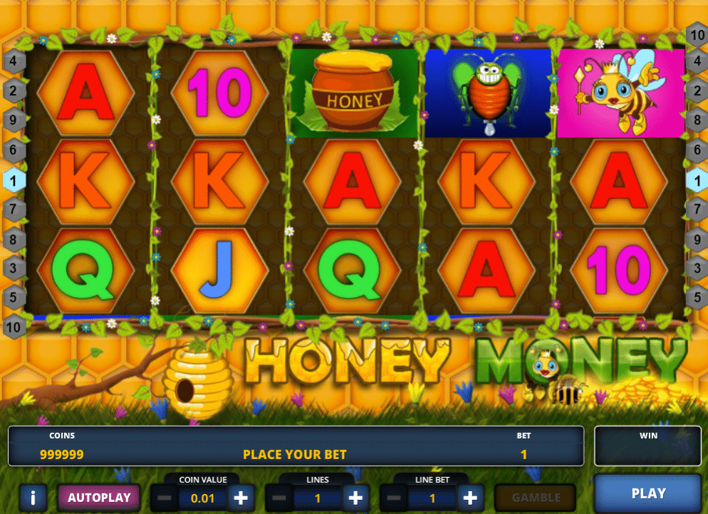 Jocuri Pacanele Honey Money Online Gratis
