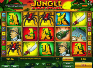 Joaca gratis pacanele Jungle Adventure online