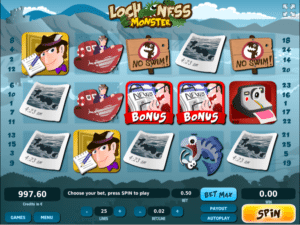 Joaca gratis pacanele Loch Ness online