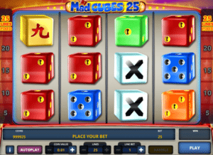 Jocul de cazino online Mad Cubes 25 gratuit
