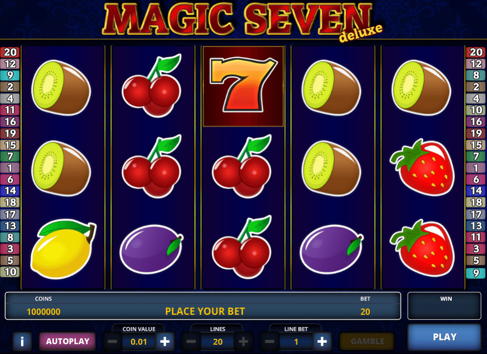 Magic Seven Deluxe gratis joc ca la aparate online