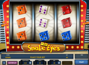 Snake Eyes gratis joc ca la aparate online