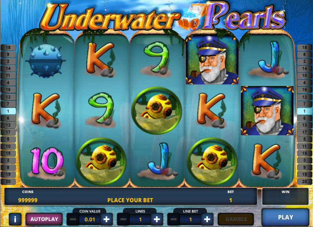 Underwater Pearls gratis joc ca la aparate online