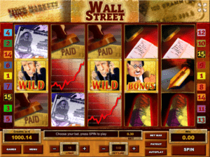 Joaca gratis pacanele Wall Street TH online