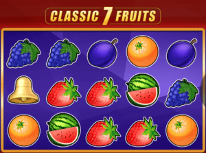 Classic 7 Fruits gratis joc ca la aparate online