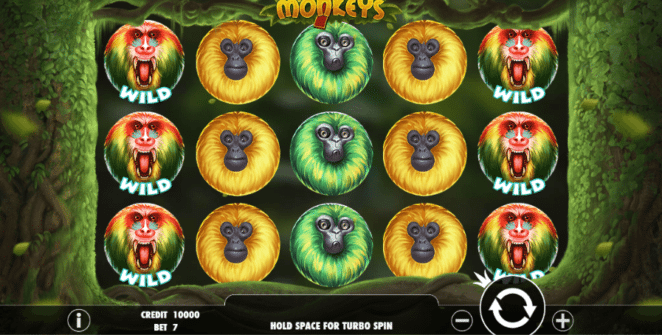 Jocul de cazino online 7 Monkeys gratuit