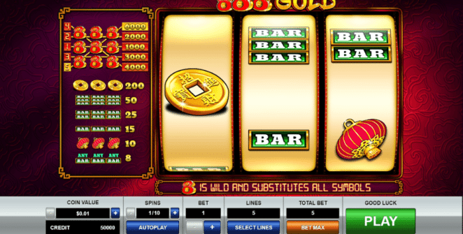 888 Gold gratis joc ca la aparate online