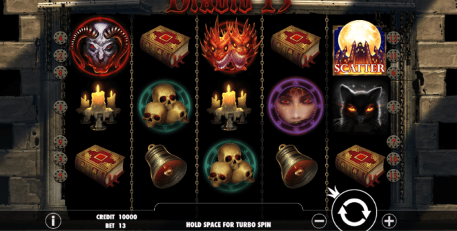 Jocul de cazino online Diablo 13 gratuit
