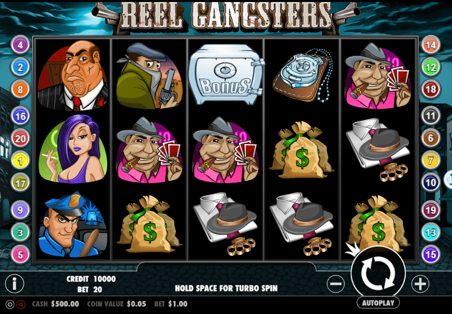 Joaca gratis pacanele Reel Gangsters online
