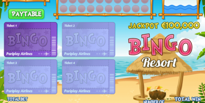 Jocul de cazino online Bingo Resort gratuit