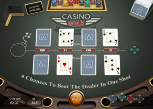 Joaca gratis pacanele Casino War online
