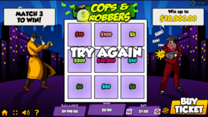 Cops and Robbers gratis joc ca la aparate online