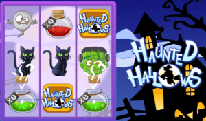 Joaca gratis pacanele Haunted Hallows online