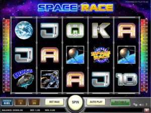 Jocuri Pacanele Space Race Online Gratis