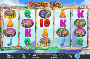 Dragons Rock gratis joc ca la aparate online