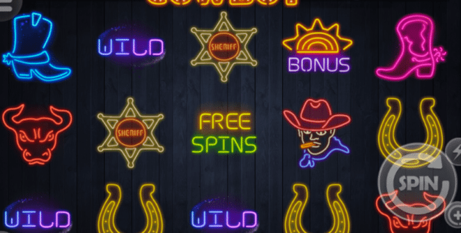 Neon Cowboy gratis joc ca la aparate online
