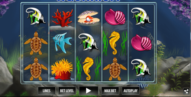 Joaca gratis pacanele Aquarium online
