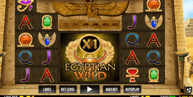 Jocul de cazino online Egyptian Wild gratuit