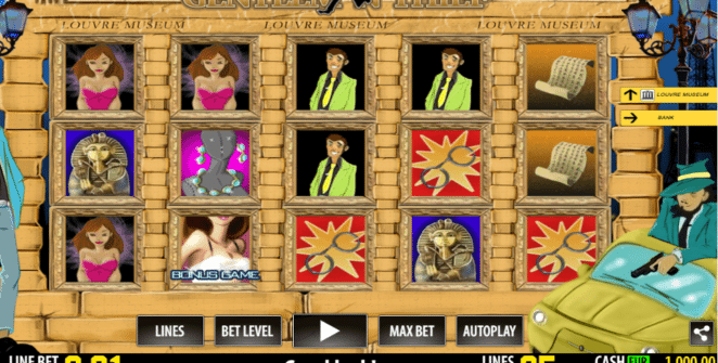 Jocul de cazino online Gentleman Thief gratuit