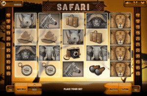 Joaca gratis pacanele Safari Endorphina online