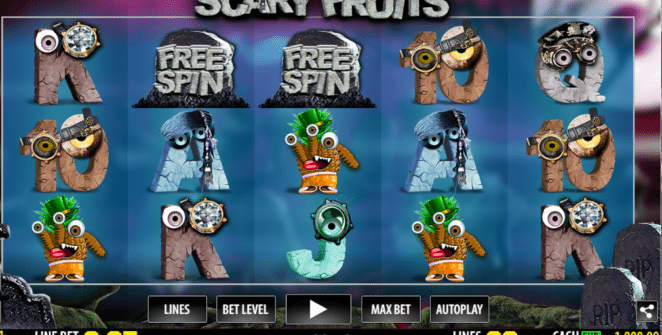 Jocul de cazino online Scary Fruits gratuit