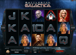 Joaca gratis pacanele Battlestar Galactica online