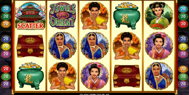 Jocul de cazino online Jewels Of The Orient gratuit