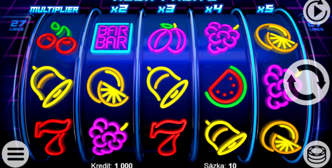 Jocul de cazino online Neon Fruits gratuit
